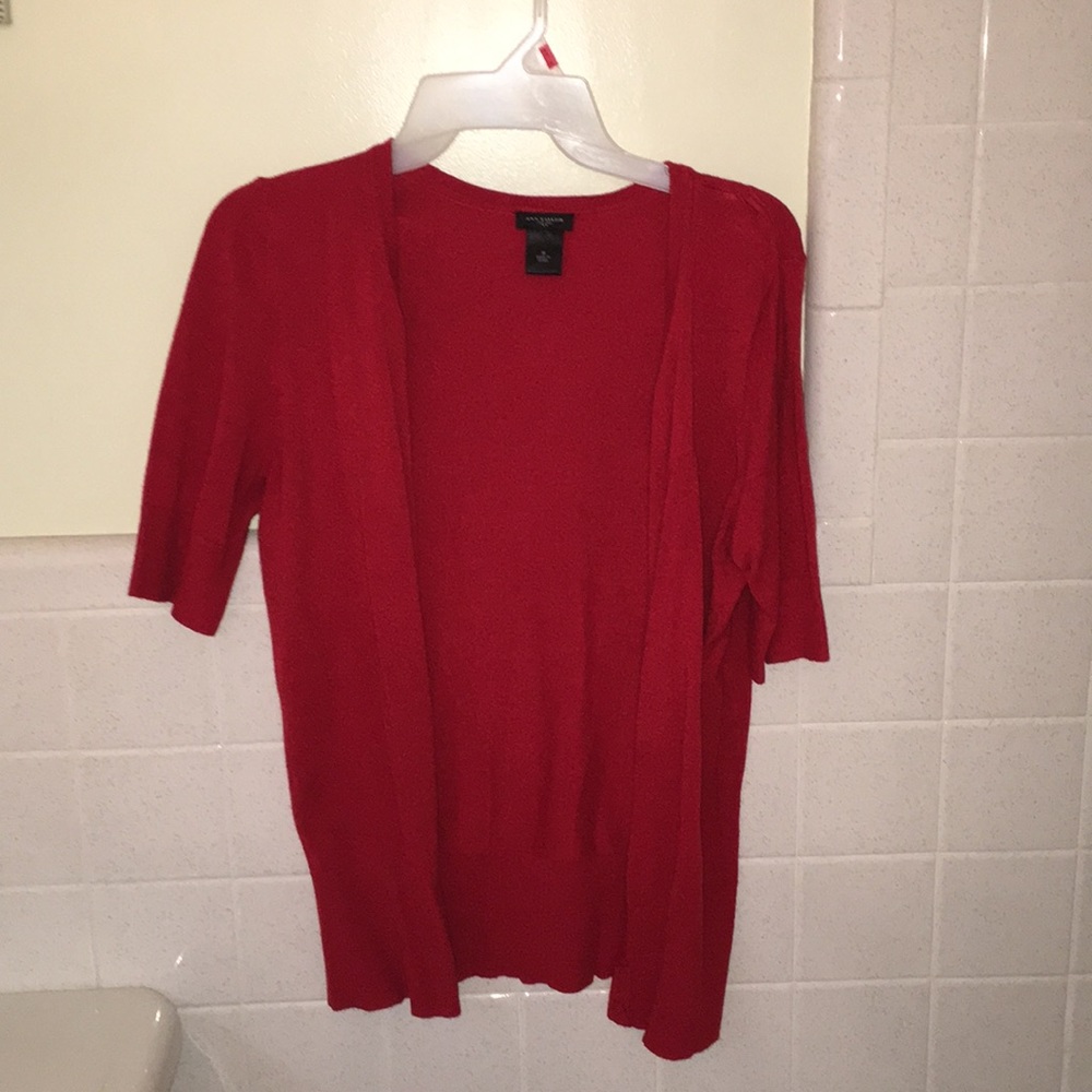 ANN TAYLOR SWEATER COVER